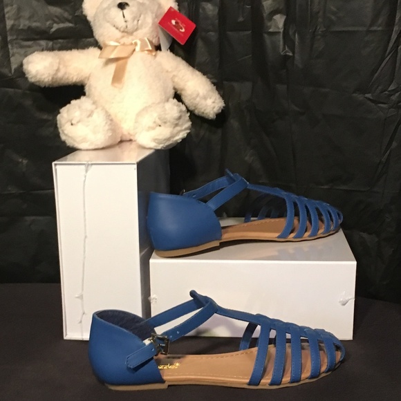 Diem Blue (navy) by shoedazzle size 7 1/2 M - Picture 3 of 4